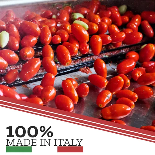 Vista 8 de La San Marzano - Tomates triturados picados en cubitos italianos de 28 onzas (paquete de 6) Estilo italiano, empaquetado en la región de San