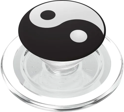 Vista 8 de Yin Yang PopSockets Classic Taoísmo PopSockets Standard PopGrip