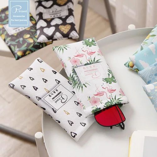 Vista 6 de Funda para gafas de sol para mujer con paño de limpieza - 2