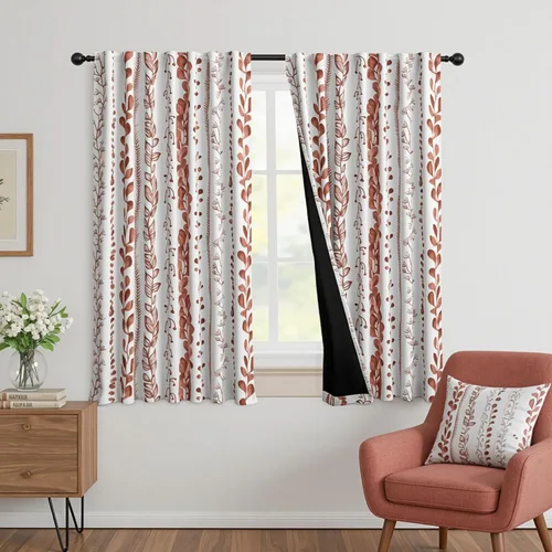 Vista 17 de MEETSKY Cortinas verde salvia de 63 pulgadas de largo, cortinas boho para sala de estar y dormitorio, cortinas semitransparentes de estilo lino