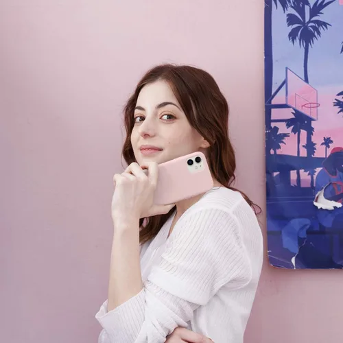 Vista 2 de elago - Funda de silicona para iPhone 11 Color, silicona líquida prémium, borde elevado (protección de pantalla y cámara), estructura de 3 capas