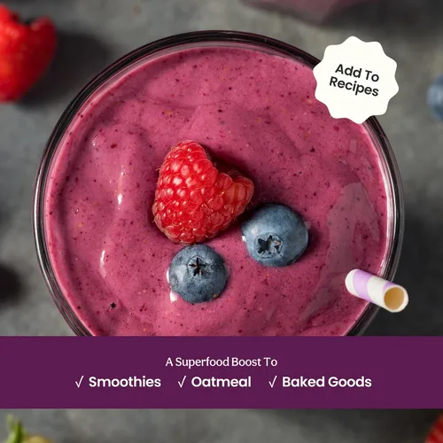 Vista 8 de Blume Superfoods Latte - Polvo de remolacha, potenciador de energía, remolacha orgánica en polvo, clavo, canela, jengibre, vegano, apto para dieta