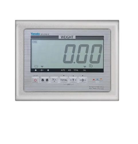 Vista 2 de Yamato, DP-6700-60, Báscula digital de banco de lavado, 60 lb x 0.02 lb, NTEP