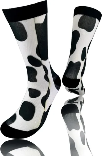 Vista 3 de Dress Casual Socks Fun Novelty Crew