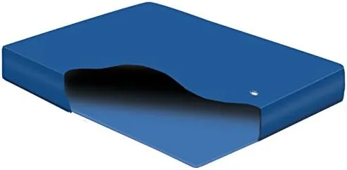 Vista 2 de Waterbed Colchón de flujo libre con forro y kit de relleno profundo California King (76 x 64 x 8) de lado suave (riel de espuma)