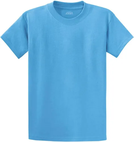 Vista 22 de Joe's USA Playeras pesadas de 6.1 onzas, 100% algodón para hombres en tallas regular, grande y alta Negro azabache