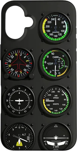 Vista 23 de Pilot Six Flight Instruments - Carcasa para iPhone 17