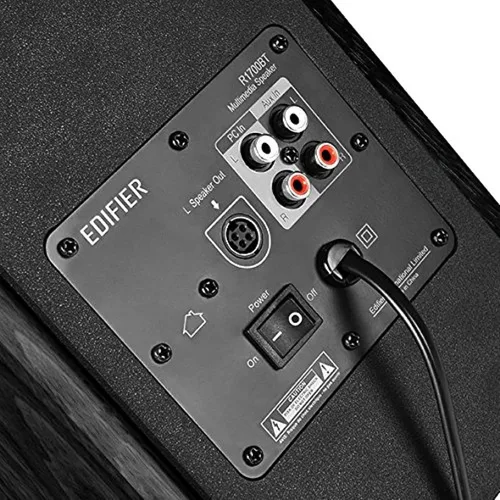 Vista 5 de Edifier R1700BT – Altavoz Bluetooth para estantería, monitores activos de estudio de campo cercano, bocinas alimentadas 2.0, configuración de caja
