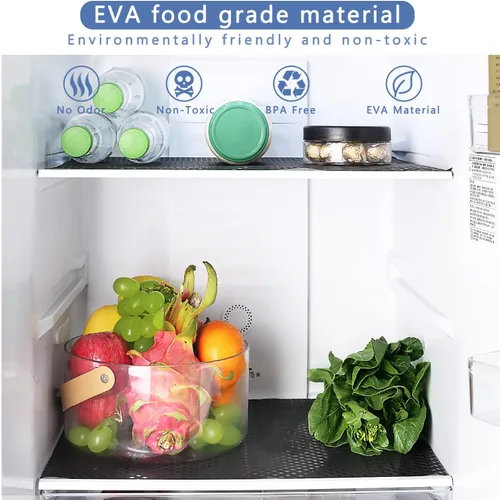 Vista 4 de HooTown Shelf Liner - Alfombrillas para cajones de gabinete de cocina, 11.8 pulgadas de ancho x 78.7 pulgadas de largo, vinilo no adhesivo EVA