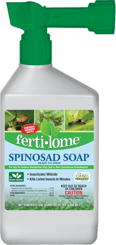 Vista 3 de Fertilome (16076) Insecticida de jabón Spinosad listo para usar, 32 oz