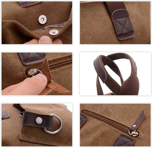 Vista 5 de BNWVC Bolso cartera con tiras Cartera estilo Tote Carteras con tiras