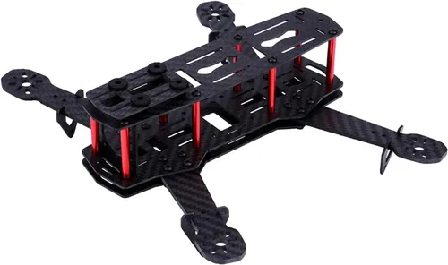Vista 9 de 250MM Quadcopter FPV Avión Drone Frame Kit RC Accesorios para QAV250 Mobile Machine Rack (fibra de carbono)