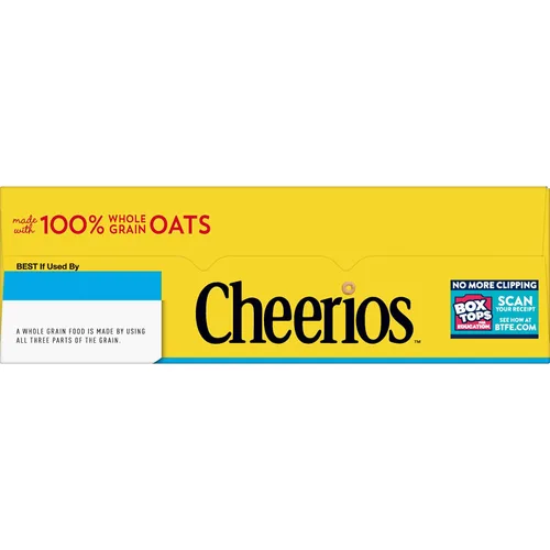 Vista 6 de Original Cheerios Heart Healthy - Vaso de cereales (paquete de 12) y cereal saludable Cheerios Heart, cereales sin gluten con avena integral