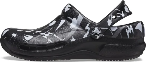 Vista 7 de Crocs Unisex-Adult Bistro Graphic Clogs, Slip Resistant Work Shoes