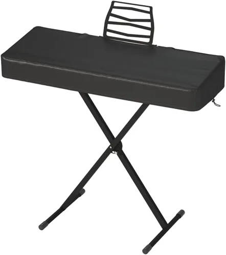 Vista 6 de Cubierta antipolvo para teclado de piano eléctrico de 61/88 teclas - Impermeable, a prueba de polvo, resistente a los arañazos, ajuste ajustable