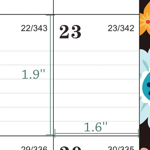 Vista 9 de Calendario de pared 2026 - Calendario 2026, calendario de pared mensual (12 meses) con papel grueso, enero de 2026 a diciembre de 2026, 12 x 17
