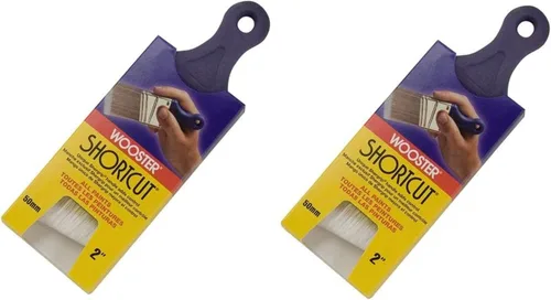 Vista 18 de Wooster Brush Q3211-2 - Pincel de ángulo de acceso directo (2 pulgadas), color blanco