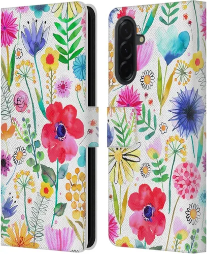 Vista 130 de Head Case Designs Officially Licensed Ninola Butterfly Nature Spring Floral Leather Wallet Case Compatible with Samsung Galaxy A07 4G