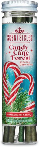 Vista 6 de Scentsicles - Varillas aromáticas de adorno de otoño y manzanas, 1 botella (6 varillas en total)