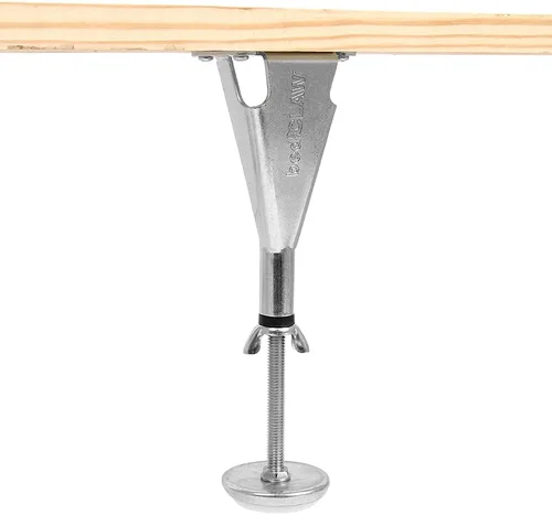 Vista 3 de Bed Claw Unibody - Base de cama de altura ajustable para patas de apoyo central, Estados Unidos (juego de 2)