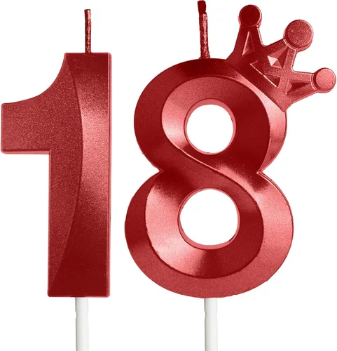 Vista 26 de Velas de cumpleaños número 10 para pastel, velas de oro rosa número 10 con corona, diseño 3D, decoración de pastel de cumpleaños para niñas