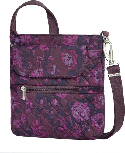 Vista 91 de Travelon Mini bolso de hombro clásico antirrobo