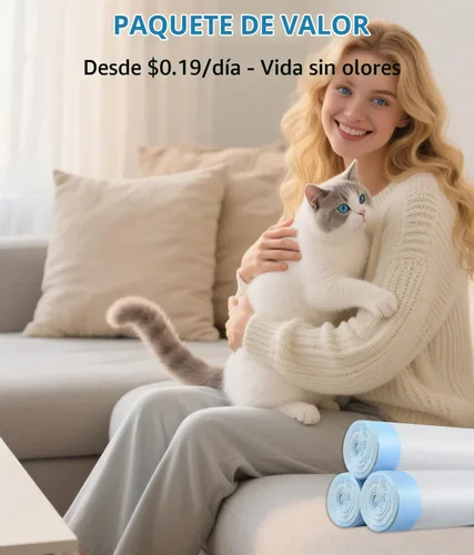 Vista 8 de 120 bolsas automáticas de arena para gatos que se adaptan a PURA MAX 2/MAX