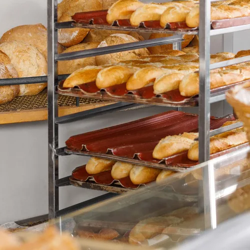 Vista 7 de Gridmann Commercial estante para panadería, 10 láminas
