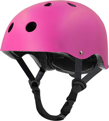 Vista 9 de Casco de patineta con resistencia a impactos y ventilación para jóvenes y adultos