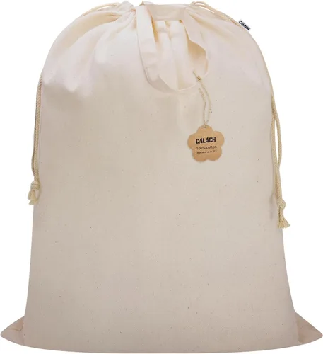 Vista 27 de Bolsa de lona para lavandería con asas y cordón 30 pulgadas de ancho x 35 Bolsa de almacenamiento de lona gruesa, grande, resistente, lavable