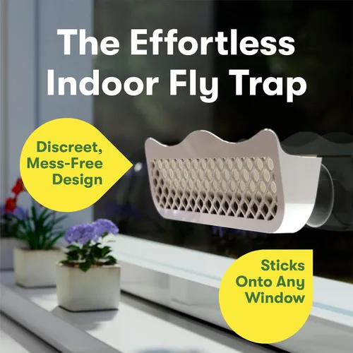 Vista 4 de BugMD Barfly - Trampas para moscas de ventana para interiores