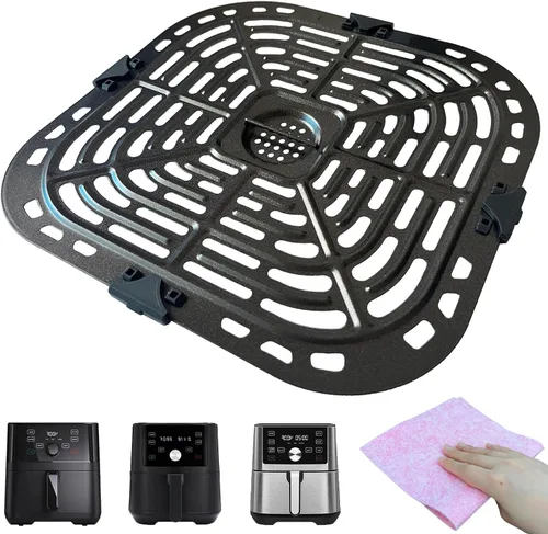 Vista 11 de Placa de repuesto para freidora de aire para freidora de aire PowerXL Gowise de 3.7 cuartos de galón, sartén para freidora de aire mejorada