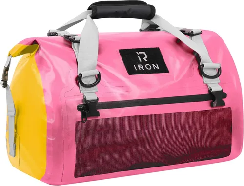 Vista 14 de IRON JIA'S Bolsa Seca para Motocicleta – Bolsa de Lona Impermeable y Bolsa Trasera de Equipaje, Bolsas de Sillín con Cierre Superior Enrollable