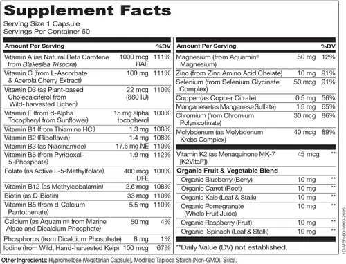 Vista 2 de NATURELO - Multivitamínico diario para los hombres