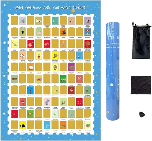 Vista 9 de NTZS Póster para rascar de 50 aventuras de fiesta - Lista de castigos de fiesta (41.9 cm x 59.4 cm) Regalo de Navidad y festival