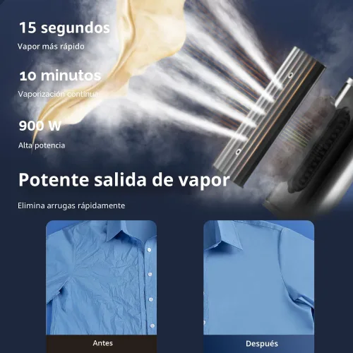 Vista 3 de Nesugar Vaporizador G3 para ropa portátil de viaje, vaporizador de ropa de mano, 0.75 libras ligeramente, calentamiento rápido de 15 segundos, mini