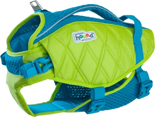 Vista 9 de Outward Hound Standley - Chaleco salvavidas deportivo para perros, de alto rendimiento, tejido antidesgarros Ripstop, para natación, navegación