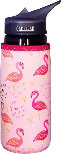 Vista 22 de Funda de neopreno para botella de agua Koverz, funda de neopreno, se ajusta a botellas de agua de 24-30 oz, lavable y reutilizable, tamaño grande