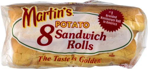 Vista 2 de Martin's Rollos de sándwich de patata - 8 paquetes de 15 onzas Bolsa (3 bolsas)