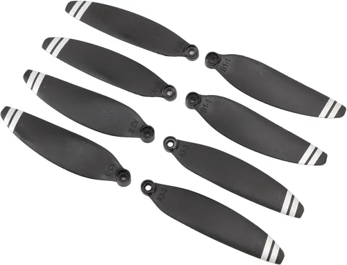 Vista 4 de Pilipane Hélices de 2.5 pulgadas para E88 E58 RC Drone Quadcopter repuesto cuchillas de repuesto de bajo ruido