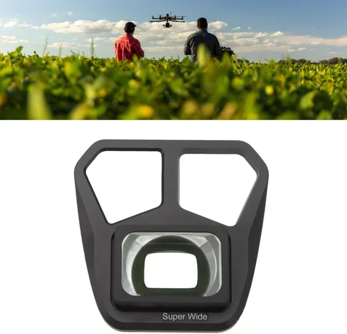 Vista 4 de Filtro de lente de cámara para 3 Pro Drone, Kit de filtro de lente de gran angular externo de vidrio óptico Accesorios de filtro de lente