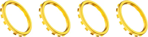 Vista 8 de eXtremeRate Anillos de acento personalizados de oro cromado para eXtremeRate ASR versión Shell para controlador Xbox Series XS, accesorios