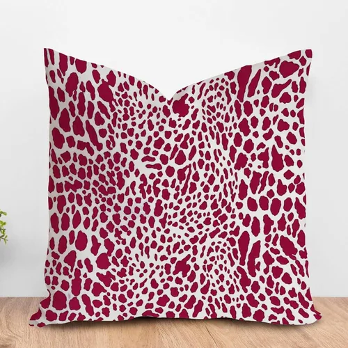 Vista 46 de ArogGeld Fundas de cojín con estampado de guepardo rosa intenso, funda de cojín de doble cara con cremallera para sofá de oficina, silla de A-16