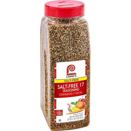 Vista 10 de Lawry's 17 Condimentos Sin Sal, 10 oz - Un Recipiente de 10 Onzas de Mezcla de Especias 17 Condimentos que Incluye Semillas de Sésamo Tostadas