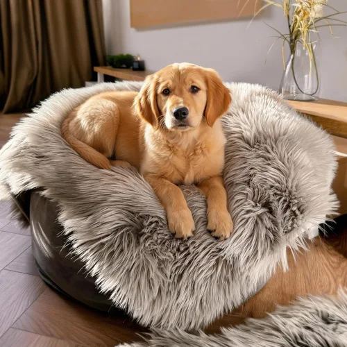 Vista 9 de IHAPPYDOG Manta impermeable de piel sintética para perro, manta para mascotas y protector de sofá para sofá, cama, muebles, funda de felpa