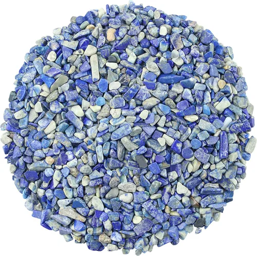 Vista 19 de ZHIYUXI Relleno de florero de fluorita de cristal, 0.22 libras, chips curativos pulidos para decoración, grava para pecera, plantas suculentas