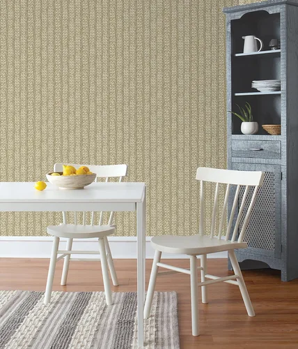 Vista 3 de Surface Style - Papel tapiz para despegar y pegar, papel tapiz botánico para dormitorio, tocador, cocina, autoadhesivo, vinilo, cobertura de 30.75