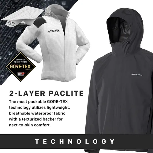 Vista 4 de Grundéns Chaqueta Charter Gore-Tex para hombre