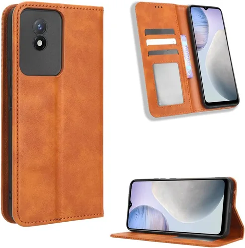 Vista 50 de Funda para BLU Bold N2, funda de piel sintética para BLU Bold N2, funda para BLU Bold N2 5G N0050UU Funda de piel sintética negra Negro