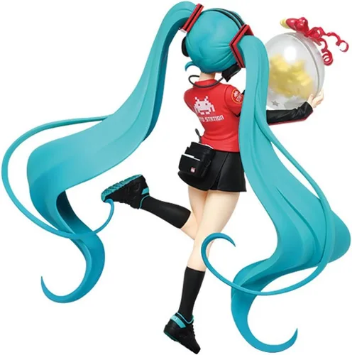 Vista 2 de Taito - Figura de acción uniforme Hatsune Miku Taito de 7 pulgadas